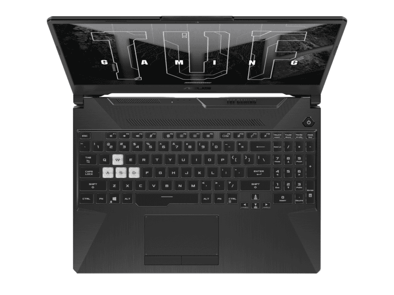 asus tuf gaming a15 fa506ncq 15.6" rtx3050 4gb ryzen 7 170 8gb 512gb win 11 home gaming notebook