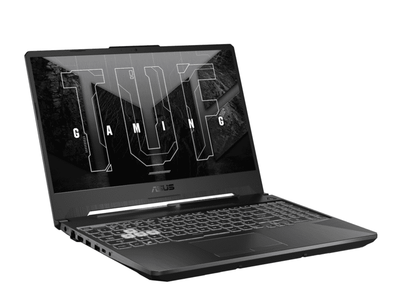 asus tuf gaming a15 fa506ncq 15.6" rtx3050 4gb ryzen 7 170 8gb 512gb win 11 home gaming notebook