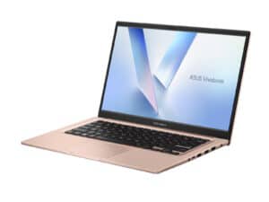 asus vivobook 14 / 14.0 inch / fhd (1920 x 1080) 16:9 / intel core 5 processor 120u 1.4 ghz (12mb cache up to 5.0 ghz 10 cores 12 threads) / ddr5 8gb (8gb ddr5 on board) / 512gb m.2 nvme pcie 4.0 ssd / intel graphics / terra cotta / windows 11 home / 1 yr pur