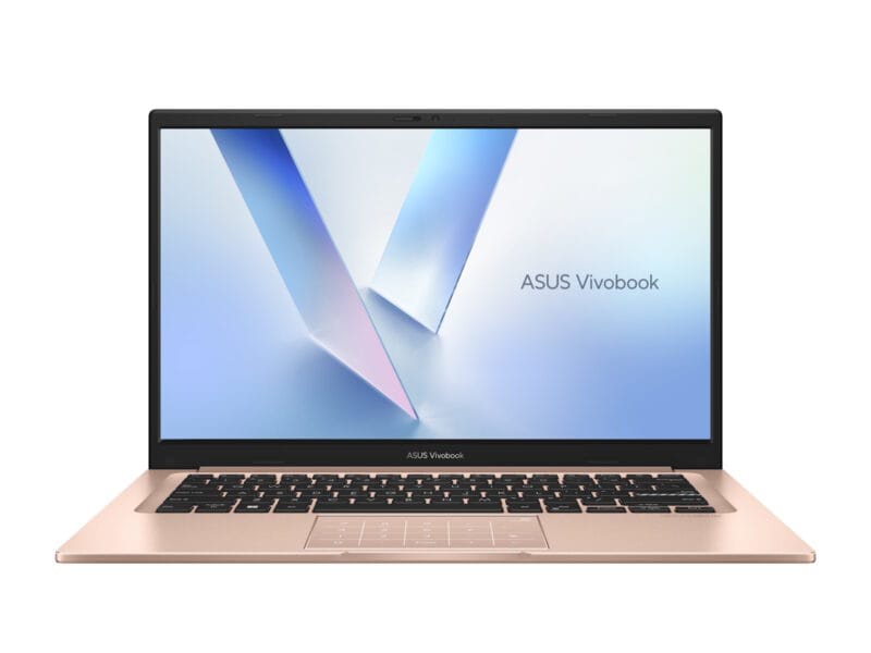 asus vivobook 14 / 14.0 inch / fhd (1920 x 1080) 16:9 / intel core 5 processor 120u 1.4 ghz (12mb cache up to 5.0 ghz 10 cores 12 threads) / ddr5 8gb (8gb ddr5 on board) / 512gb m.2 nvme pcie 4.0 ssd / intel graphics / terra cotta / windows 11 home / 1 yr pur
