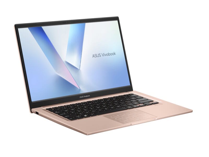 asus vivobook 14 / 14.0 inch / fhd (1920 x 1080) 16:9 / intel core 5 processor 120u 1.4 ghz (12mb cache up to 5.0 ghz 10 cores 12 threads) / ddr5 8gb (8gb ddr5 on board) / 512gb m.2 nvme pcie 4.0 ssd / intel graphics / terra cotta / windows 11 home / 1 yr pur