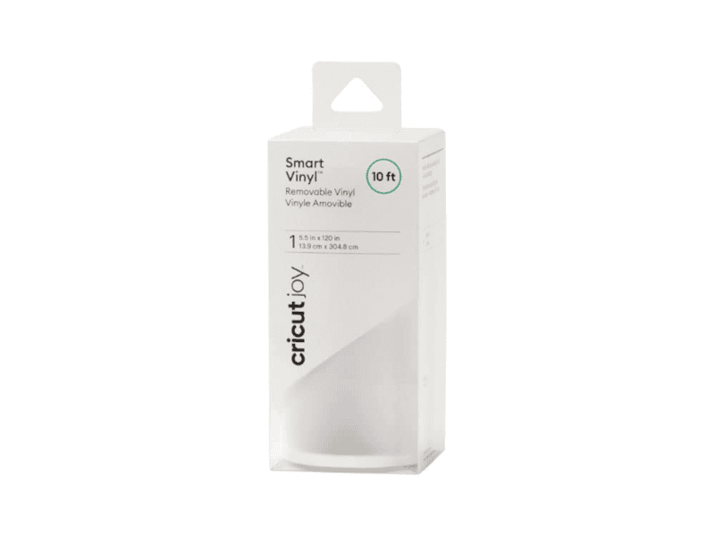 2008812 cricut joy smart vinyl – removable value roll 13.9x304.8 cm (white)