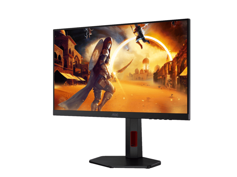 aoc gaming monitor 23.8”w;ips fhd; 240hz >260hz (hdmi/dp) oc 260hz; 2h1dp; ep; hdr 10;300nits; has
