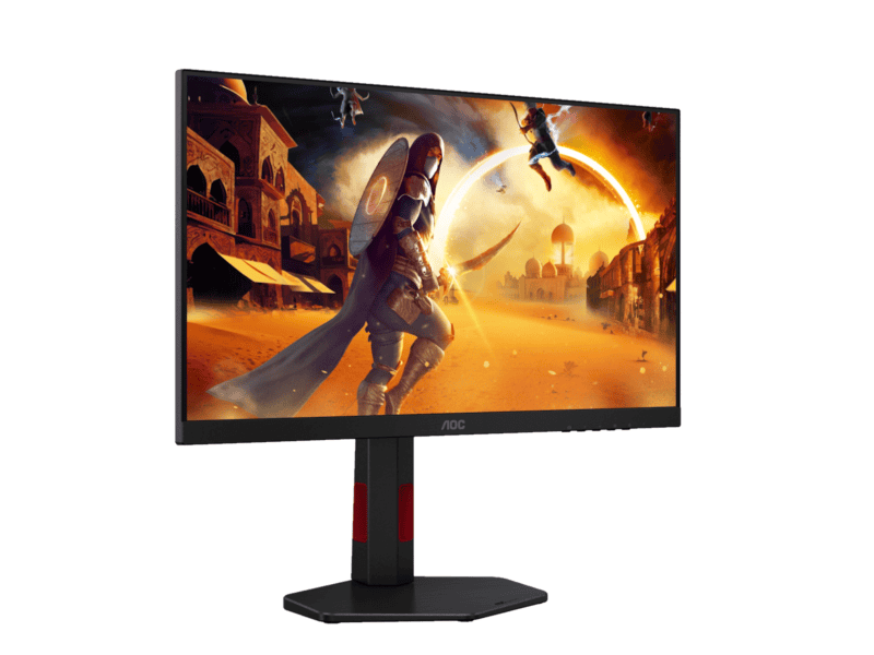 aoc gaming monitor 23.8”w;ips fhd; 240hz >260hz (hdmi/dp) oc 260hz; 2h1dp; ep; hdr 10;300nits; has