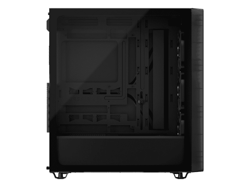 3200d rs argb mid tower pc case; 3x rs120 argb fans incl smoke.