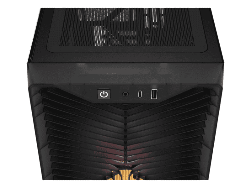 3200d rs argb mid tower pc case; 3x rs120 argb fans incl smoke.
