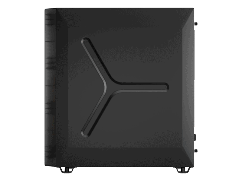 3200d rs argb mid tower pc case; 3x rs120 argb fans incl smoke.