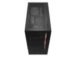3500x lx r rgb icue link tempered glass mid tower pc case; 3x fans included; 2x 2.5'' ; 2x 3.5''; black