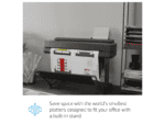 hp print, 30 sec/page on a1, 76 a1 prints per hour, up to 2400 x 1200 optimised dpi, hp thermal inkjet, sheet feed,roll feed, automatic sheet feeder, media bin, automatic horizontal cutter, gigabit ethernet (1000base t), hi speed usb 2.0, wi fi 802.11a/b/g/n, wi fi direct.