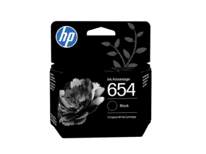 hp 654 black original ink advantage cartridge