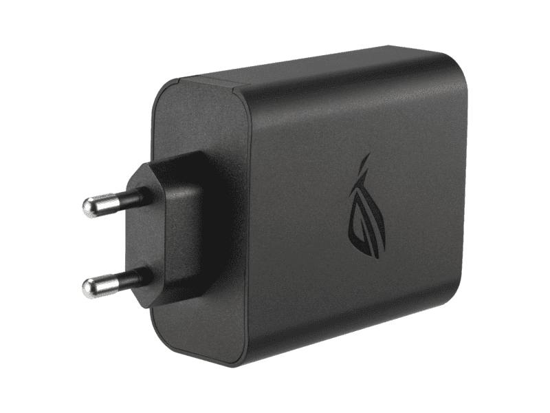 asus rog 100w gaming charger dock gan power adapter