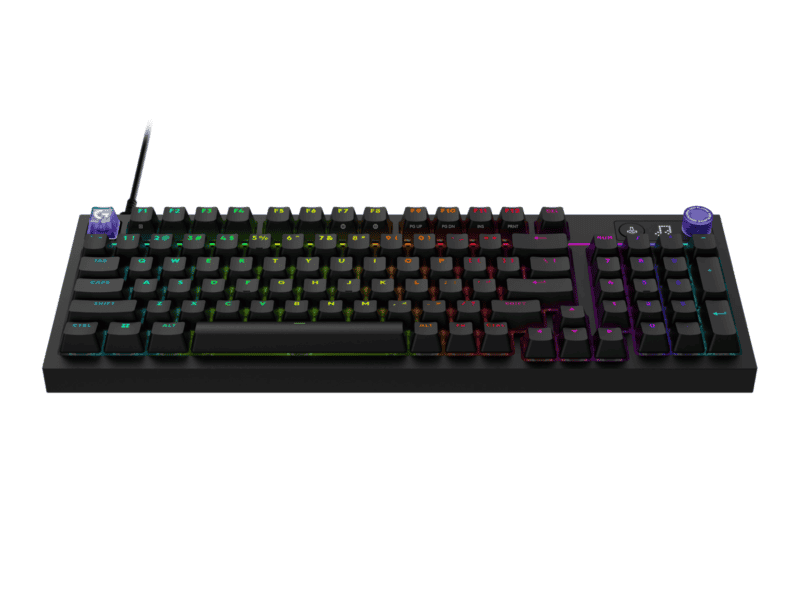 g316 x 98 mechanical wired gaming keyboard black us int'l