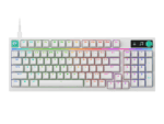 g316 x 98 mechanical wired gaming keyboard white us int'l