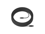 logitech strong usb cable, 10m graphite