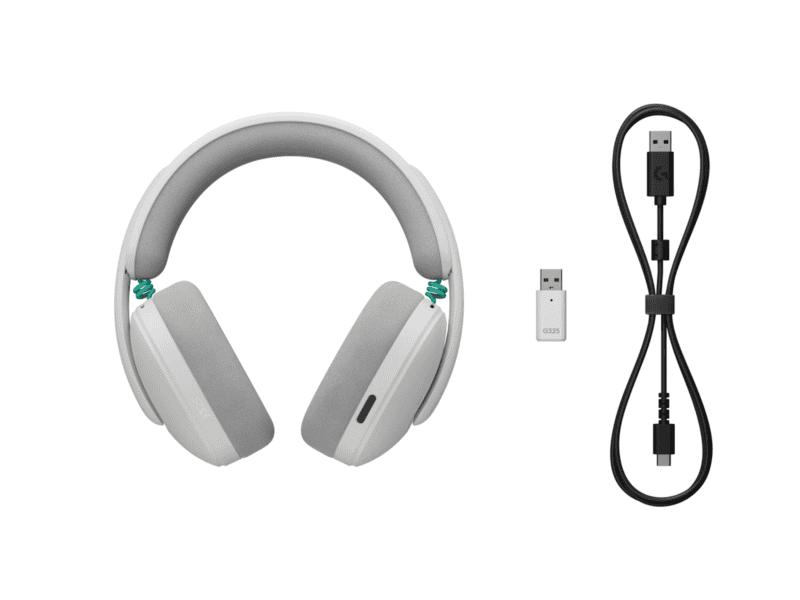 logitech g325 lightspeed wireless gaming headset white