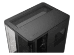 air 5400 lx r rgb icue link triple chamber mid tower pc case ;3x fans included;2x 2.5'' ; 1x 3.5''; black