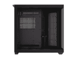 aerocool apnx v1 premium black and wood mid tower atx case supports up to 10 fans 6x2.5'' or 2x 3.5'' 360mm radiator