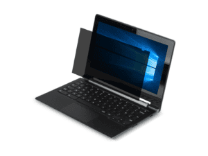 targus privacy screen 14 w(16:9), works with touch screens and dual screens, blue light filter, anti glare, reversible screen