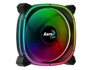 aerocool astro 12 argb fan black