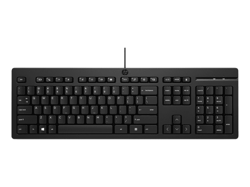 hp 125 g2 usb wired keyboard euro