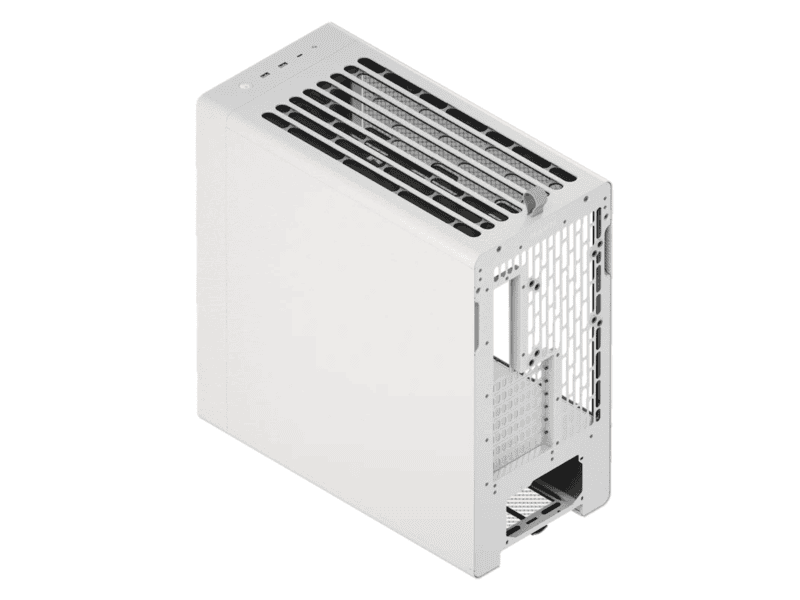 aerocool havn bf 360 flow white eatx case adjustable gpu bracket supports up to 7 fans (2x180; 1x140mm incl) 2x 3.5'' or 4