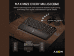 corsair vanguard 96% gaming keyboard mlx fusion tactile switches black.