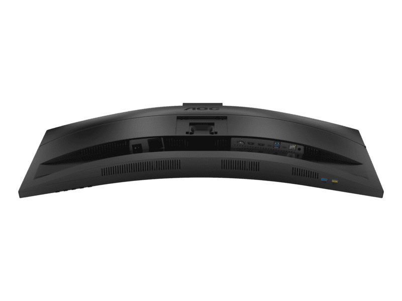 aoc cu34e4cw curved monitor:34''w wqhd|va;kvm|120hz|hdr10; spk;has|1h1dp2usb c(90w)|ota/otg; webcam|3yr warranty.