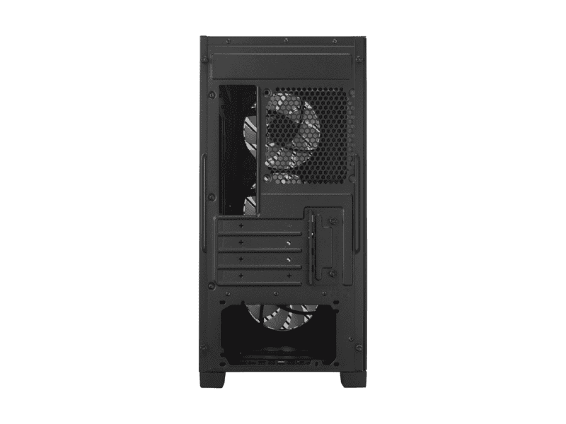 cooler master masterbox elite 302 mirco atx airflow pc with pre installed 3x 120mm argb fans case