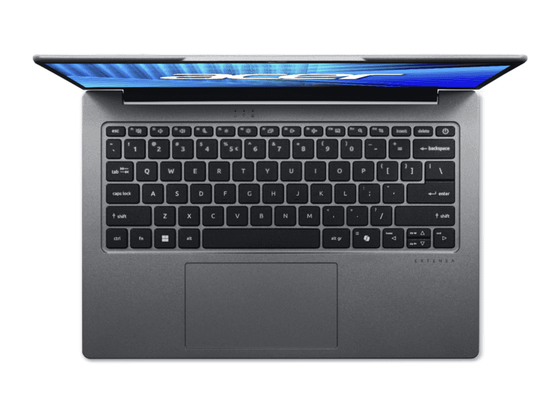 acer exo14 72 51ag intel core ultra 5 processor 125h 14" wuxga ips uma no external video memory 16 gb lpddr5 memory 512gb pcie nvme ssd wi fi6+bt 2x2 ax+bt 2m full hd camera 58wh battery 65w typec adapter pcr50%tco9.0logo 1 year warranty windows 11 pro 4711721096550