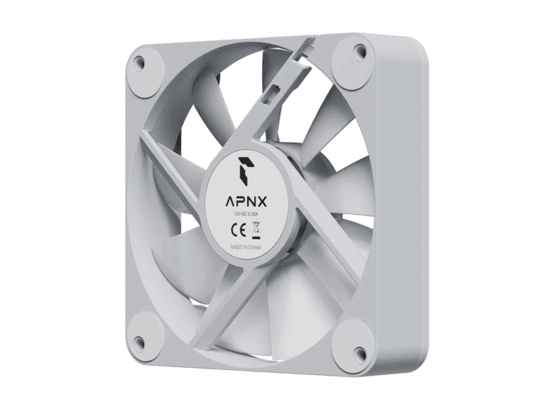 aerocool apnx fp1 r 120mm pwm argb fan white.