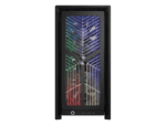 frame 4000x rs mid tower pc case; 4x rs fans; black.