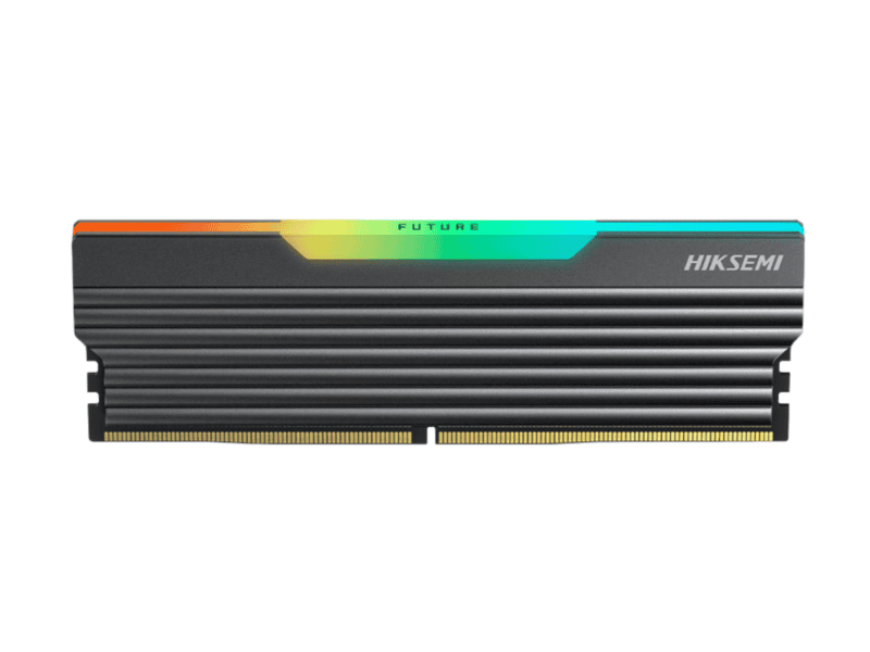 hiksemi future rgb 8gb 3600mhz ddr4 udimm gaming memory – black
