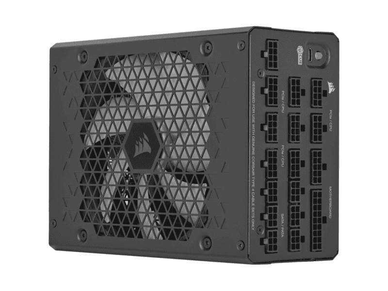 corsair hx series™ hx1500i — 1500 watt 80 plus® platinum certified fully modular psu; atx 3.1; pcie 5.1 10yr warranty