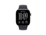 apple watch series 12 gps 42mm space grey aluminium case with navy blue sport band s/m, model a3581