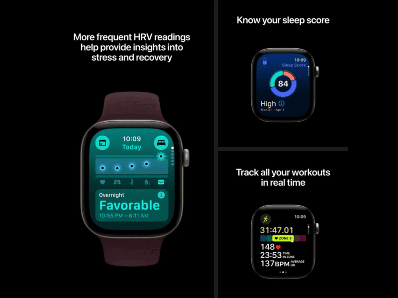 apple watch series 12 gps 42mm space grey aluminium case with navy blue sport band s/m, model a3581