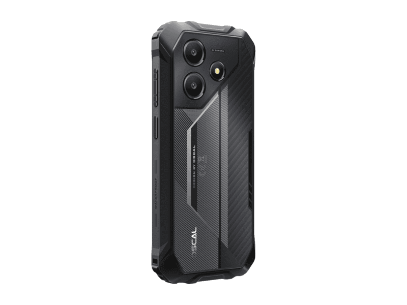oscal rugged smarthone marine 2 lte 6.56 inch hd 720x1612 90hz octa core t615 up to 1.8 ghz ram 8gb rom 128gb cam rear 16mp front 8mp 4g lte wifi bt battery 11000mah gps+glonass+beidou+galileo & ip68/ip69k/mil std 810h android 15 black