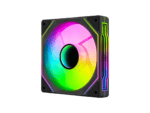 aerocool phantom m 3 12 pwm argb fan black