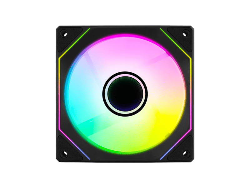 aerocool phantom m 3 12 pwm argb fan black