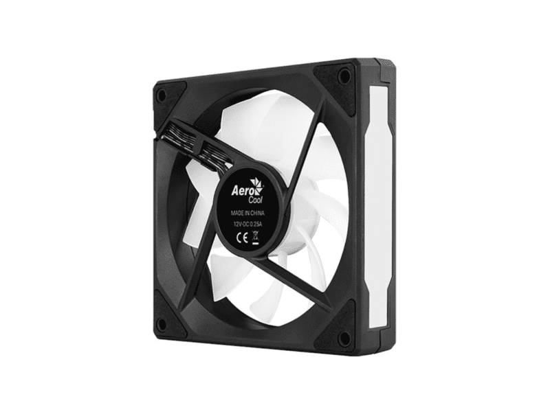 aerocool phantom m 3 12 pwm argb fan black
