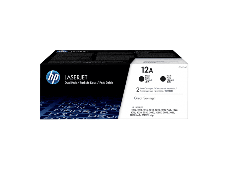 hp 12a 2 pack black original laserjet toner hp 12a 2 pack black original laserjet toner
