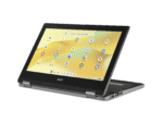 acer r725t tco 80za mediatek kompanio 540 11.6" hd ips touch/pen supportive uma no external video memory 4gb lpddr5x memory emmc 32gb n wifi6e+bt wifi 6e 2x2 ax+bt n fhd usb camera 45wh li ion battery 65w typec adapter (pcr50% tco10.0 logo) active stylus n n 3 years carry in google chrome operating system 4711721124734