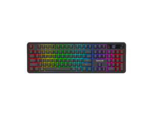 redragon rm104 pro volcano rgb wireless membrane gaming keyboard black