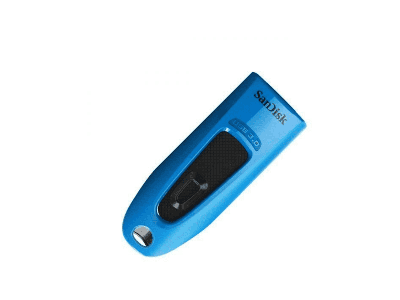 sandisk ultra usb flash drive 3.0,130mb/s blue 64gb