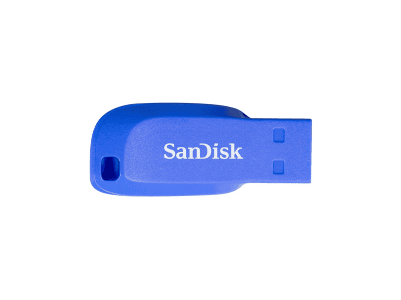 sandisk cruzer blade 16gb electric blue sandisk cruzer blade 16gb electric blue