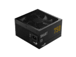 aerocool smart g1 gold 750w psu atx 3.1 pcie5.1 atx 24 pin; 2x 4+4pin cpu/2x cpu 8pin; 12x sata; 2x pata; 3x pcie 6+2pin; 1x