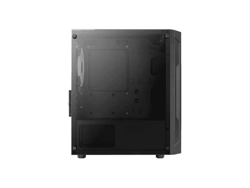 aerocool trinity mini black tower case 2x 140mm and 1x 120mm rgb included micro atx 2x3.5'' or 3x 2.5'' 240mm radiator