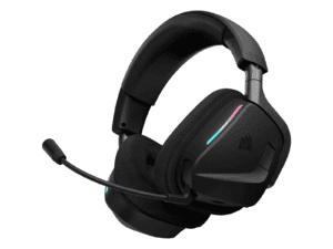 corsair void v2 max wireless gaming headset; simultaneous 2.4ghz and bluetooth; dobly atmos; pc/playstation/mobile; carbon.