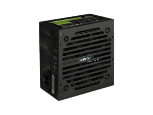 aerocool vx plus 500w psu atx 24 pin; 1x 4+4pin cpu; 3x sata; 3x pata; 1x pcie 6+2pin