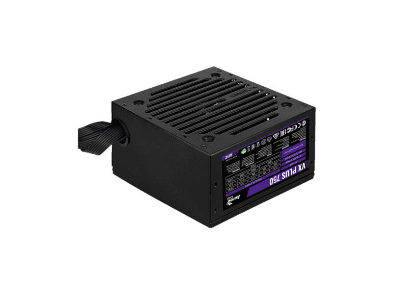 aerocool vx plus 700w psu atx 24 pin; 1x 4+4pin cpu; 6x sata; 3x pata; 1x pcie 6+2pin