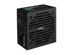 aerocool vx plus 600w psu atx 24 pin; 1x 4+4pin cpu; 4x sata; 3x pata; 1x pcie 6+2pin